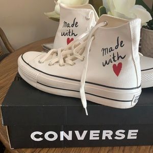 Size US 9 Converse Valentines edition Rare CTAS lift HI